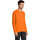 Abbigliamento Uomo T-shirts a maniche lunghe Sols Camiseta manga larga Arancio