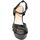 Scarpe Donna Sandali Malu Shoes Scarpe sandalo donna nero platform  punta quadrata  tacco largo Nero
