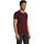 Abbigliamento Uomo T-shirt maniche corte Sols Camiseta IMPERIAL FIT color Borgoña Bordeaux
