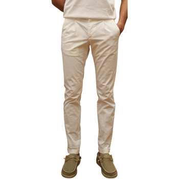 Abbigliamento Uomo Pantaloni Briglia Pantalone Bianco