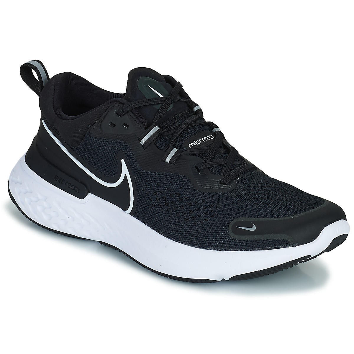 Scarpe Uomo Running / Trail Nike NIKE REACT MILER 2 Nero / Bianco