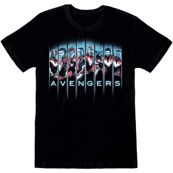 Abbigliamento Uomo T-shirts a maniche lunghe Avengers Endgame  Nero