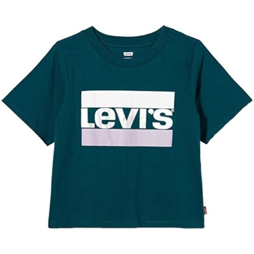 Abbigliamento Bambina T-shirt maniche corte Levi's  Verde