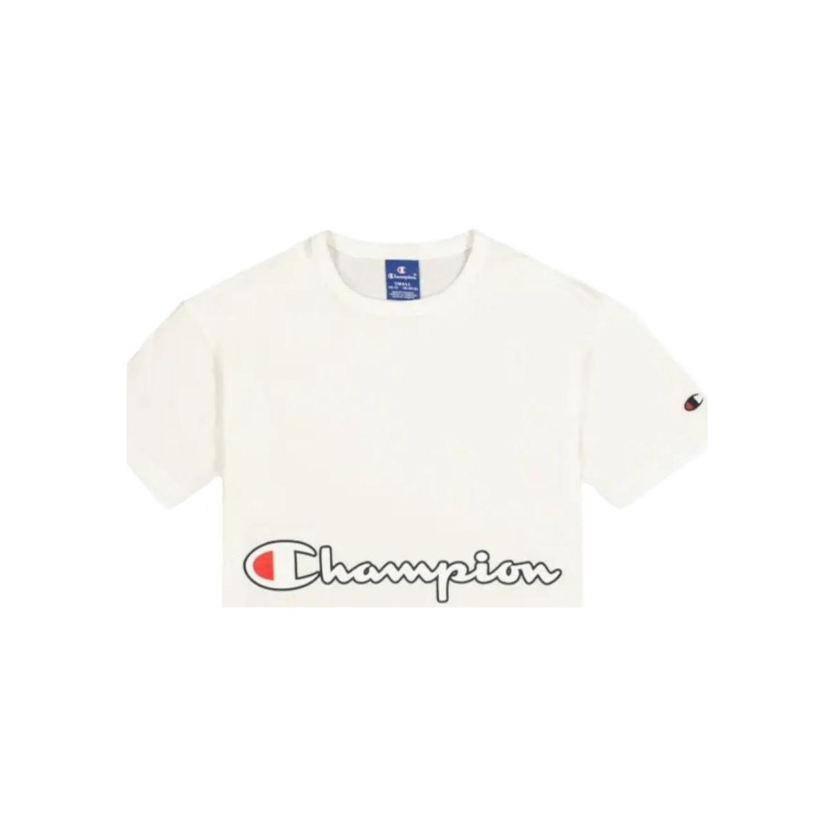 Abbigliamento Bambina T-shirt maniche corte Champion  Bianco