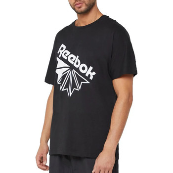 Abbigliamento Uomo T-shirt maniche corte Reebok Sport DT8215 Nero