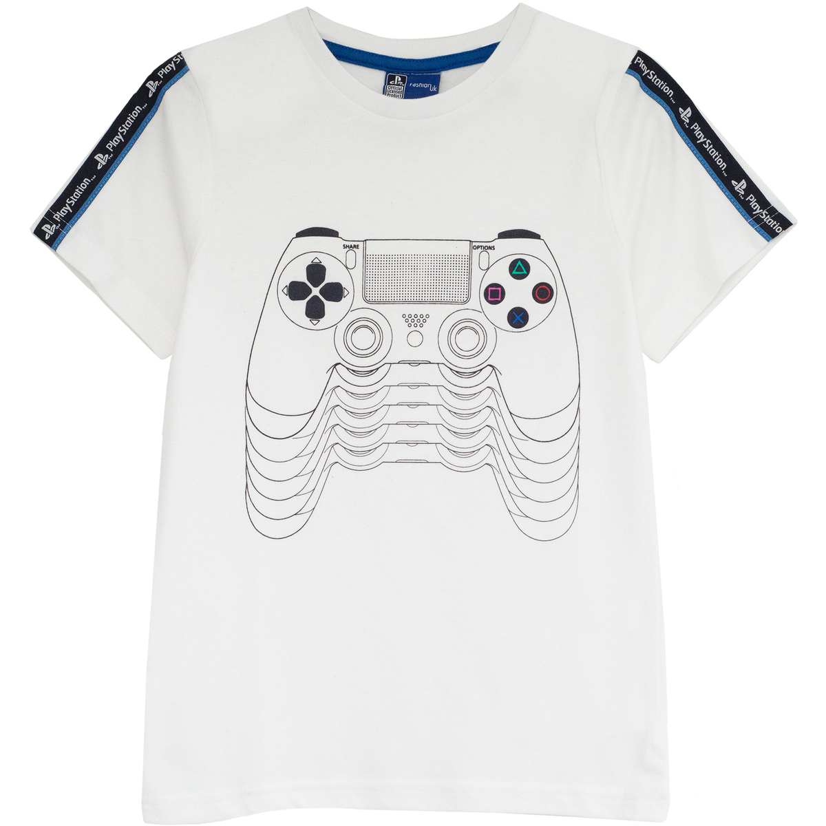 Abbigliamento Bambina T-shirts a maniche lunghe Playstation PG1069 Bianco