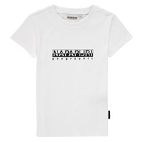 Abbigliamento Bambino T-shirt maniche corte Napapijri S-BOX SS Bianco