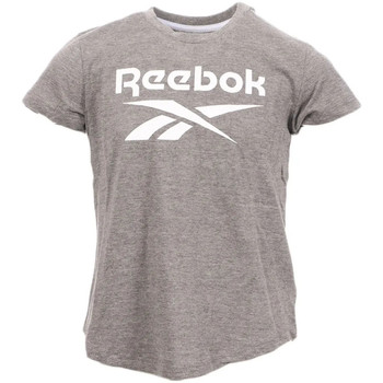 Abbigliamento Bambina T-shirt maniche corte Reebok Sport REE-H74112 Grigio