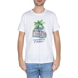 Abbigliamento Uomo T-shirt maniche corte F * * K 117202-178167 Bianco