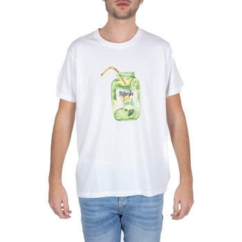 Abbigliamento Uomo T-shirt maniche corte F * * K 117192-178154 Bianco
