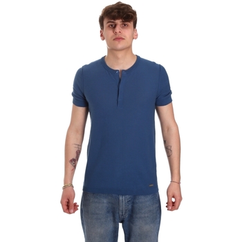 Abbigliamento Uomo T-shirt maniche corte Gaudi 011BU53007 Blu