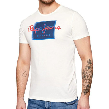 Abbigliamento Uomo T-shirt & Polo Pepe jeans PM507745 Bianco