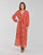 Abbigliamento Donna Abiti lunghi Vero Moda VMFLOW Rosso