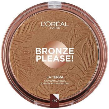 Bellezza Blush & cipria L'oréal Bronze Please! La Terra 03-medium Caramel 