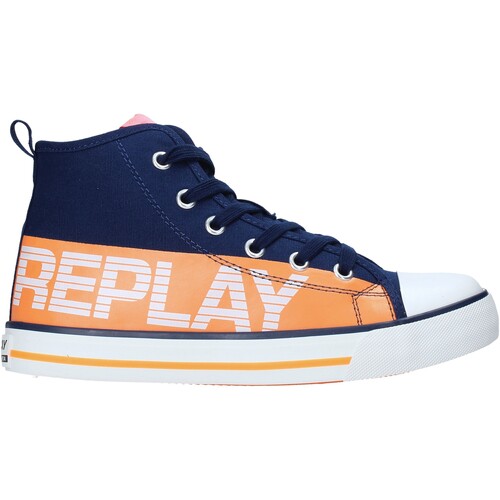 Scarpe Unisex bambino Sneakers Replay GBV24 .003.C0001T Blu