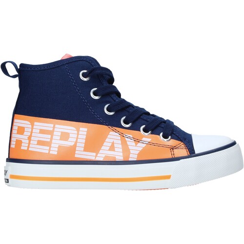 Scarpe Unisex bambino Sneakers Replay GBV24 .322.C0001T Blu