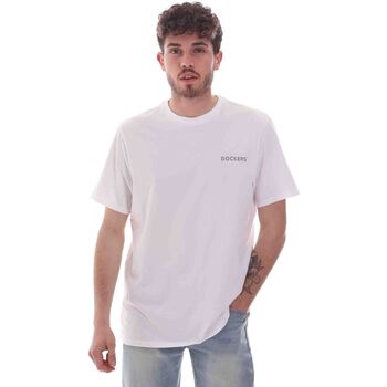 Abbigliamento Uomo T-shirt & Polo Dockers 27406-0115 Bianco