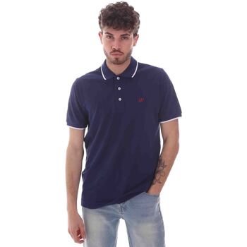 Abbigliamento Uomo T-shirt & Polo Key Up 2Q711 0001 Blu