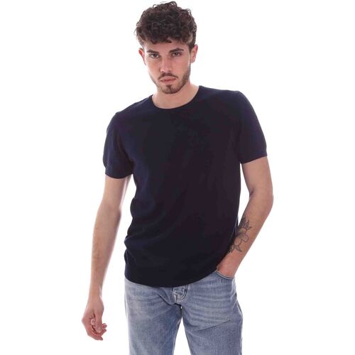 Abbigliamento Uomo T-shirt maniche corte Gaudi 111GU53004 Blu