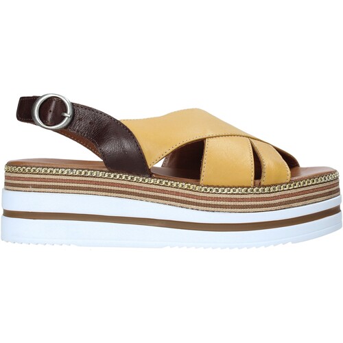 Scarpe Donna Sandali Bueno Shoes 21WS5704 Giallo