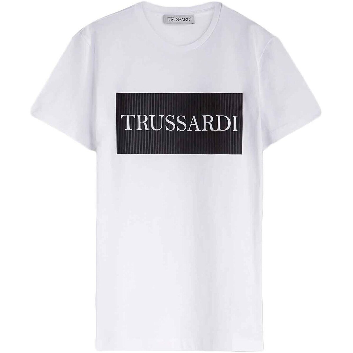 Abbigliamento Uomo T-shirt maniche corte Trussardi 52T00500-1T003605 Bianco