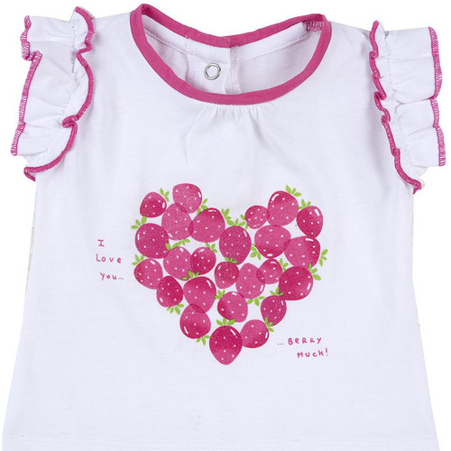 Abbigliamento Unisex bambino T-shirt & Polo Chicco 09067088000000 Bianco