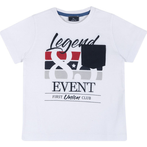 Abbigliamento Unisex bambino T-shirt & Polo Chicco 09067252000000 Bianco