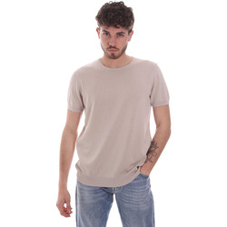 Abbigliamento Uomo T-shirt maniche corte Gaudi 111GU53004 Beige