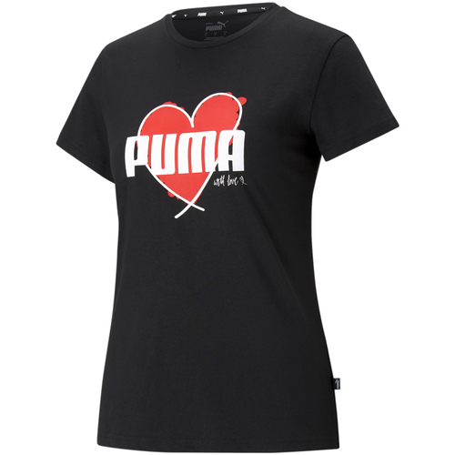 Abbigliamento Donna T-shirt & Polo Puma 587897 Nero