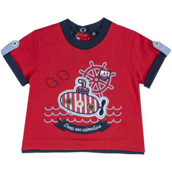 Abbigliamento Unisex bambino T-shirt maniche corte Chicco 09067162000000 Rosso