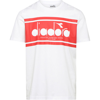 Abbigliamento Uomo T-shirt & Polo Diadora 502176632 Bianco