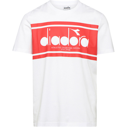 Abbigliamento Uomo T-shirt & Polo Diadora 502176632 Bianco