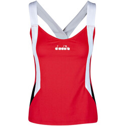 Abbigliamento Donna Top / T-shirt senza maniche Diadora 102175658 Rosso