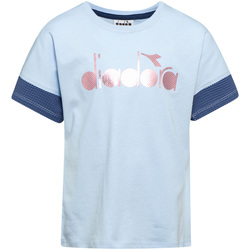 Abbigliamento Unisex bambino T-shirt maniche corte Diadora 102175914 Blu