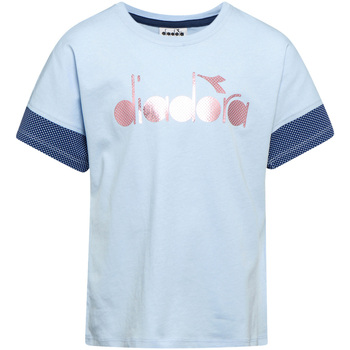 Abbigliamento Unisex bambino T-shirt maniche corte Diadora 102175914 Blu