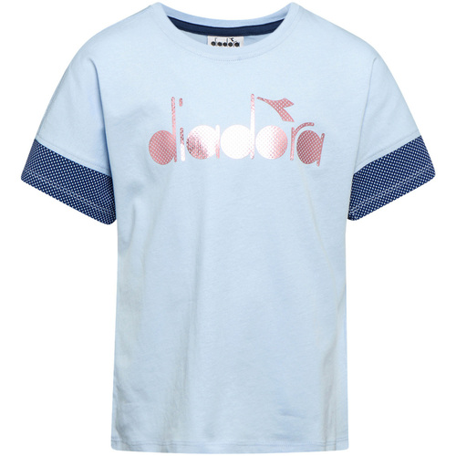 Abbigliamento Unisex bambino T-shirt & Polo Diadora 102175914 Blu