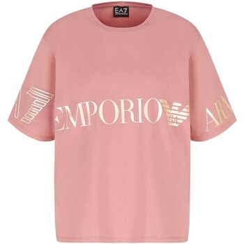 Abbigliamento Donna T-shirt & Polo Ea7 Emporio Armani 3KTT18 TJ29Z Rosa