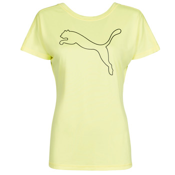 Abbigliamento Donna T-shirt maniche corte Puma RECYCL JERSY CAT TEE Giallo