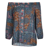 Abbigliamento Donna Top / Blusa Desigual KALIMA Blu / Multicolore