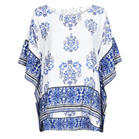 Abbigliamento Donna Top / Blusa Desigual ANDES Bianco / Blu