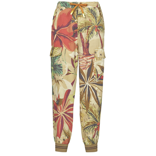 Abbigliamento Donna Pantaloni morbidi / Pantaloni alla zuava Desigual TOUCHE Multicolore