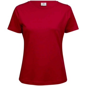 Abbigliamento Donna T-shirts a maniche lunghe Tee Jays T580 Rosso