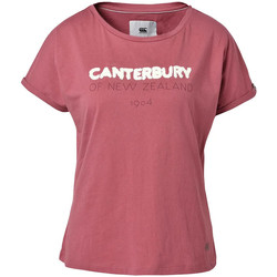 Abbigliamento Donna T-shirt & Polo Canterbury E64HE01 Rosa