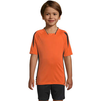 Abbigliamento Unisex bambino T-shirt maniche corte Sols Maracana - CAMISETA NIÑO MANGA CORTA Arancio