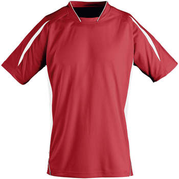 Abbigliamento Unisex bambino T-shirt maniche corte Sols Maracana - CAMISETA NIÑO MANGA CORTA Rosso