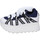 Scarpe Donna Sneakers Rucoline BH374 Blu