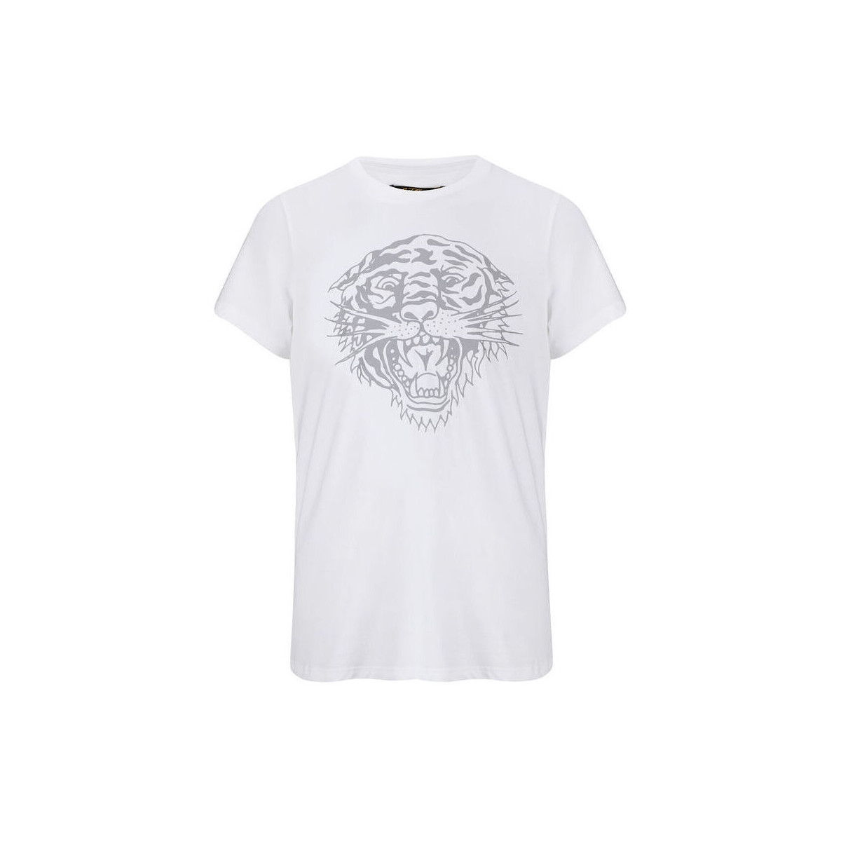 Abbigliamento Uomo T-shirt maniche corte Ed Hardy Tiger-glow t-shirt white Bianco