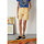 Abbigliamento Donna Shorts / Bermuda Leon & Harper Pantaloncini Quatty Donna Gialli Giallo