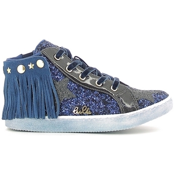 Scarpe Unisex bambino Sneakers alte Lulu LS150014S Blu