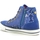 Scarpe Unisex bambino Sneakers alte Lulu LV010070T Blu